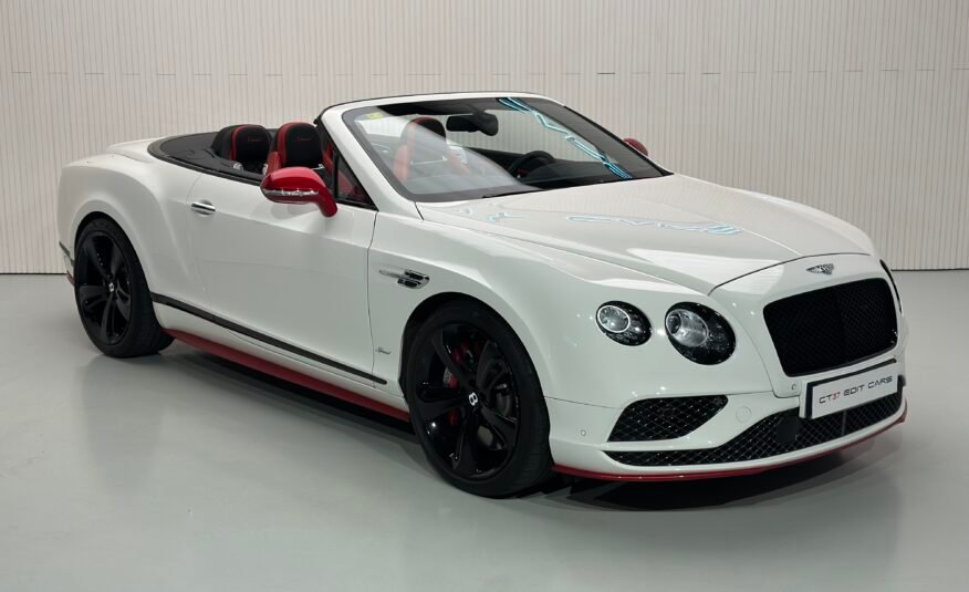 Bentley Continental GT Speed Cabrio Black Edition St. James