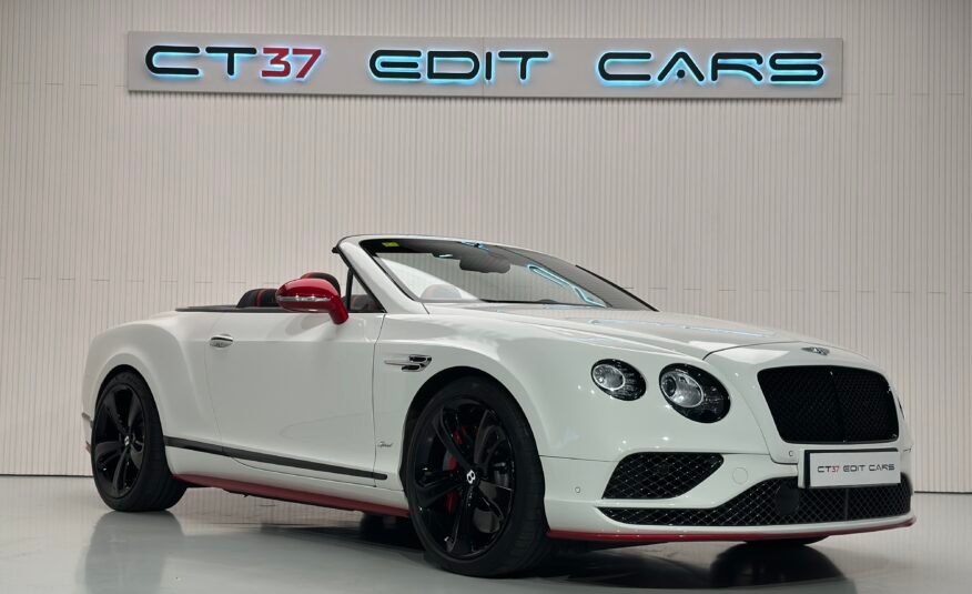 Bentley Continental GT Speed Cabrio Black Edition St. James