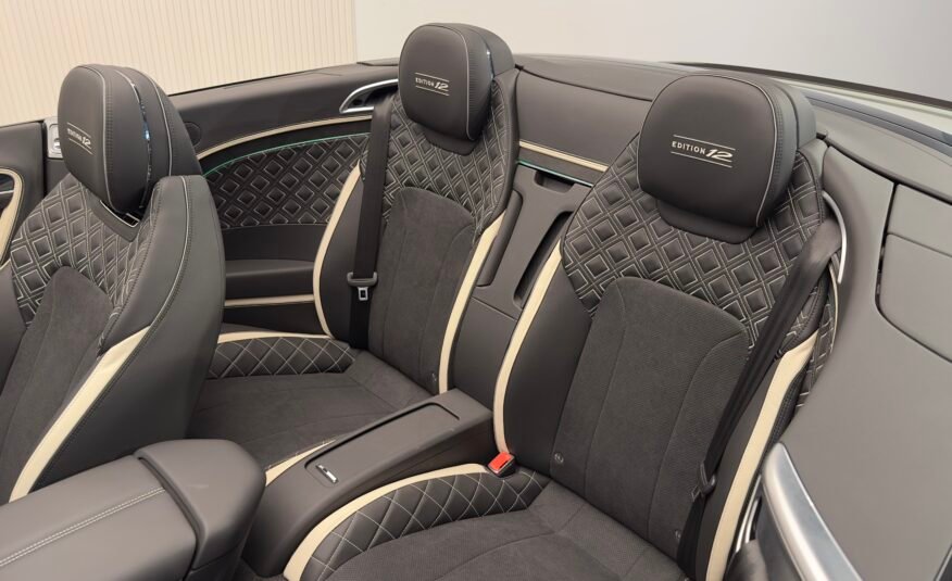 Bentley Continental GTC Speed Edition V12