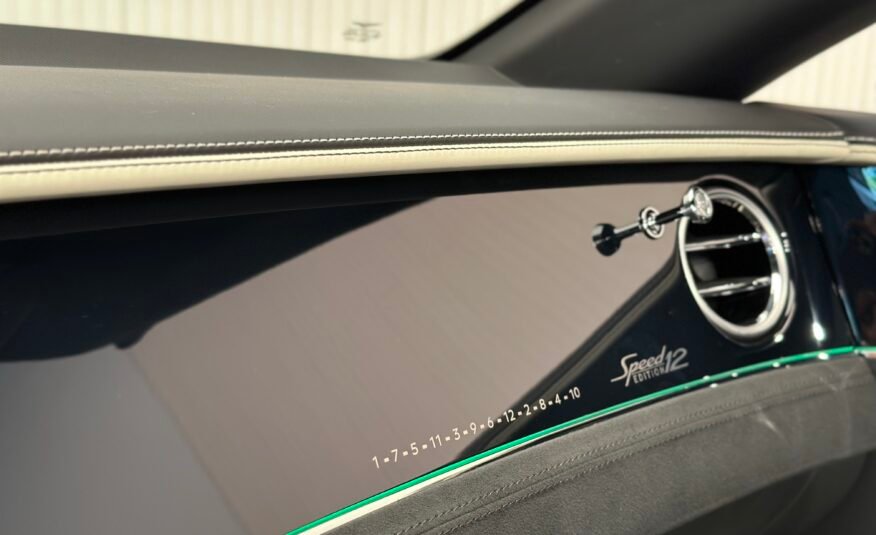 Bentley Continental GTC Speed Edition V12